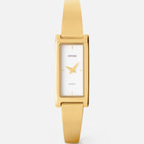 Mara Watch | White | 18K Gold