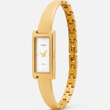 Mara Watch | White | 18K Gold