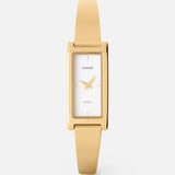 Mara Watch | White | 14K Gold
