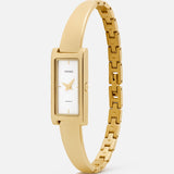 Mara Watch | White | 14K Gold
