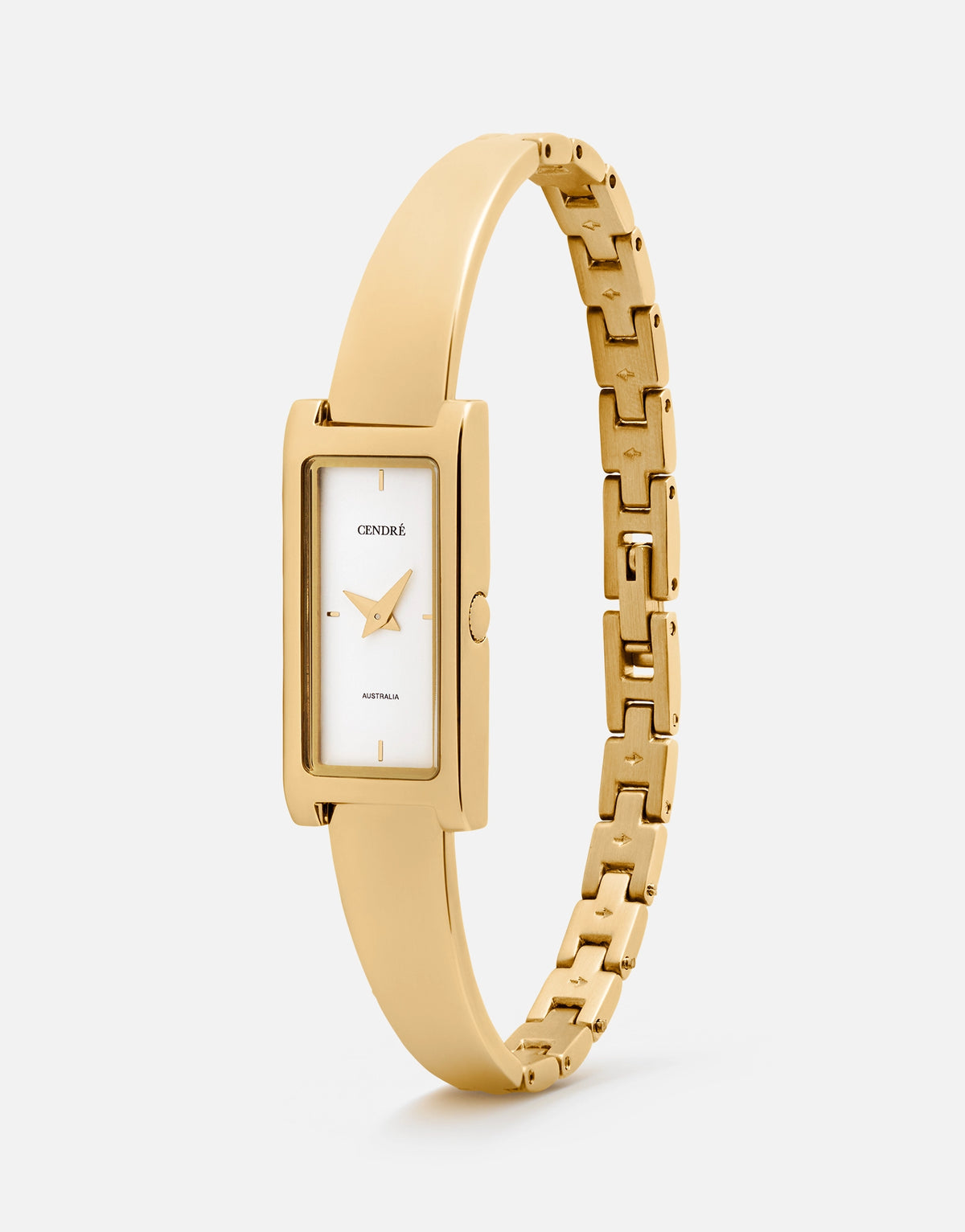 Mara Watch | White | 14K Gold