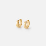 Bianca Huggie Earrings | 14K Gold
