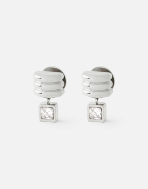 Rosetta Earrings | Silver
