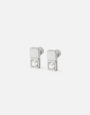 Parisiette Earrings | Silver