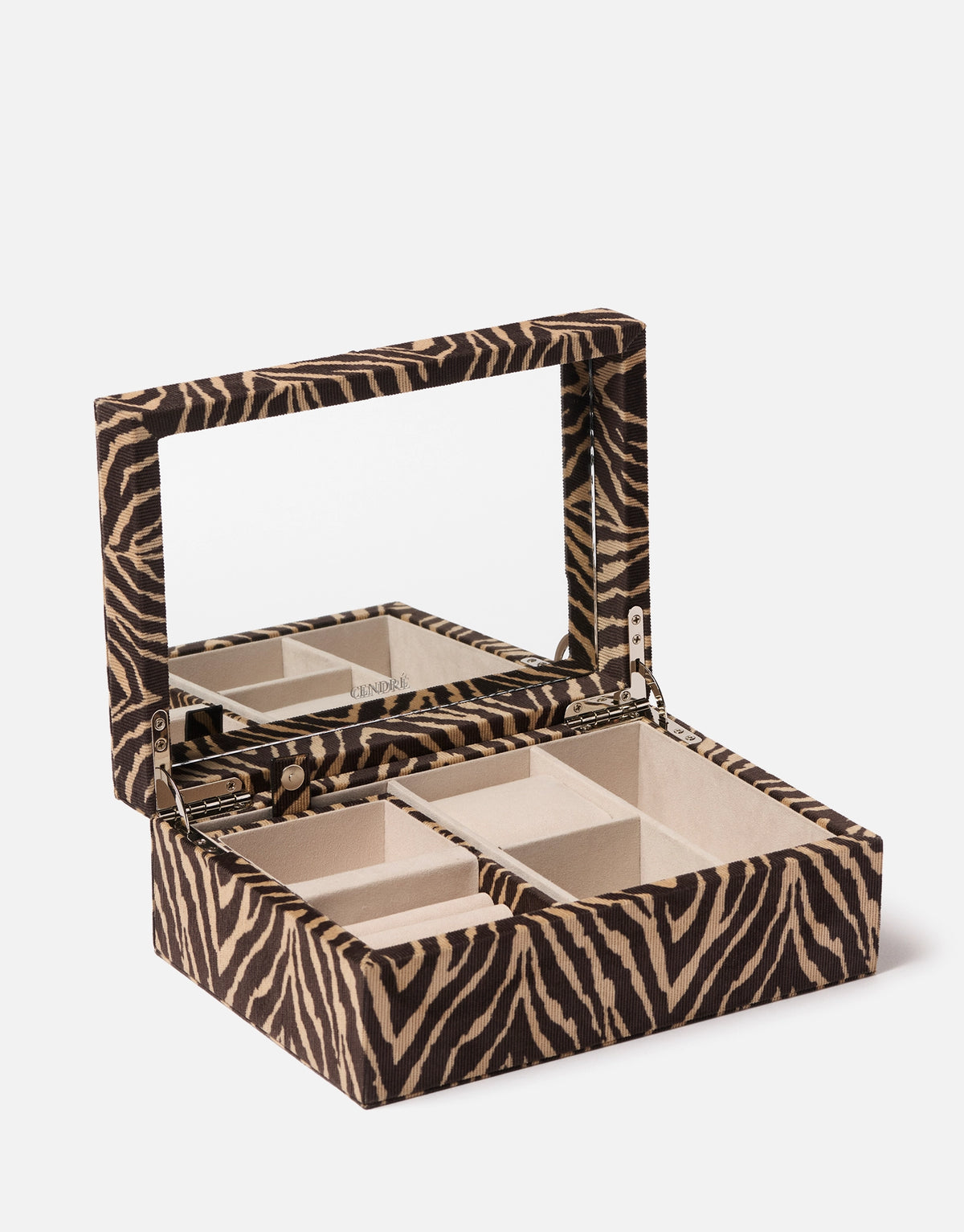 Margot Jewellery Box | Zebra