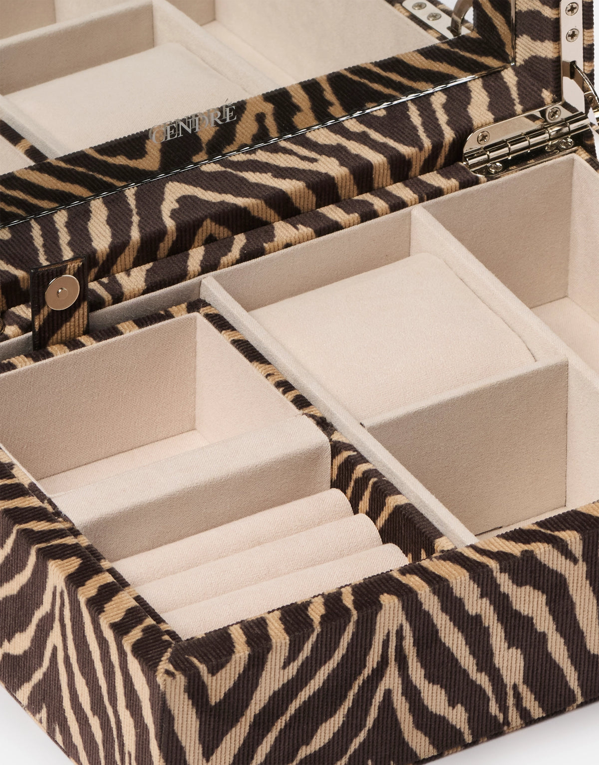 Margot Jewellery Box | Zebra