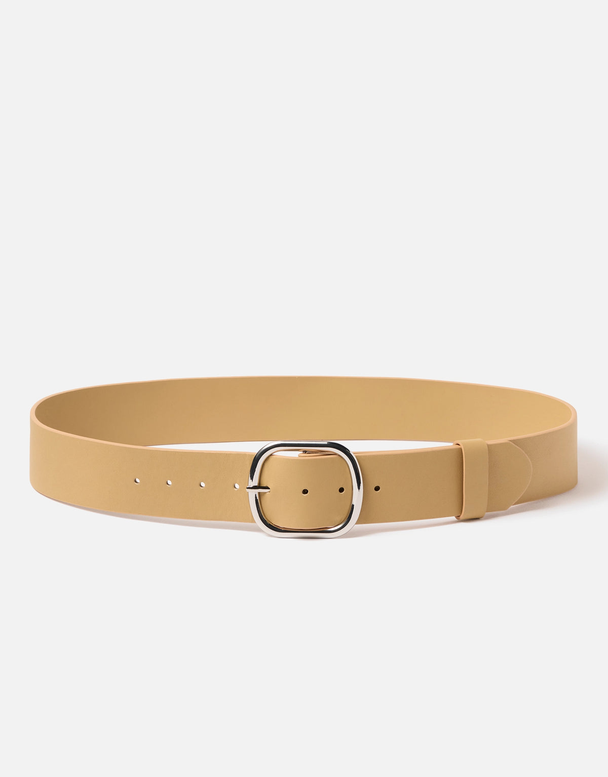 Blanca Belt | Blonde Leather | Silver
