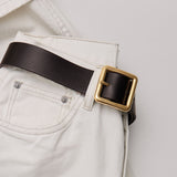 Beckett Belt | Black | 18K Gold