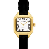 Hugo Watch | White | Black Croc