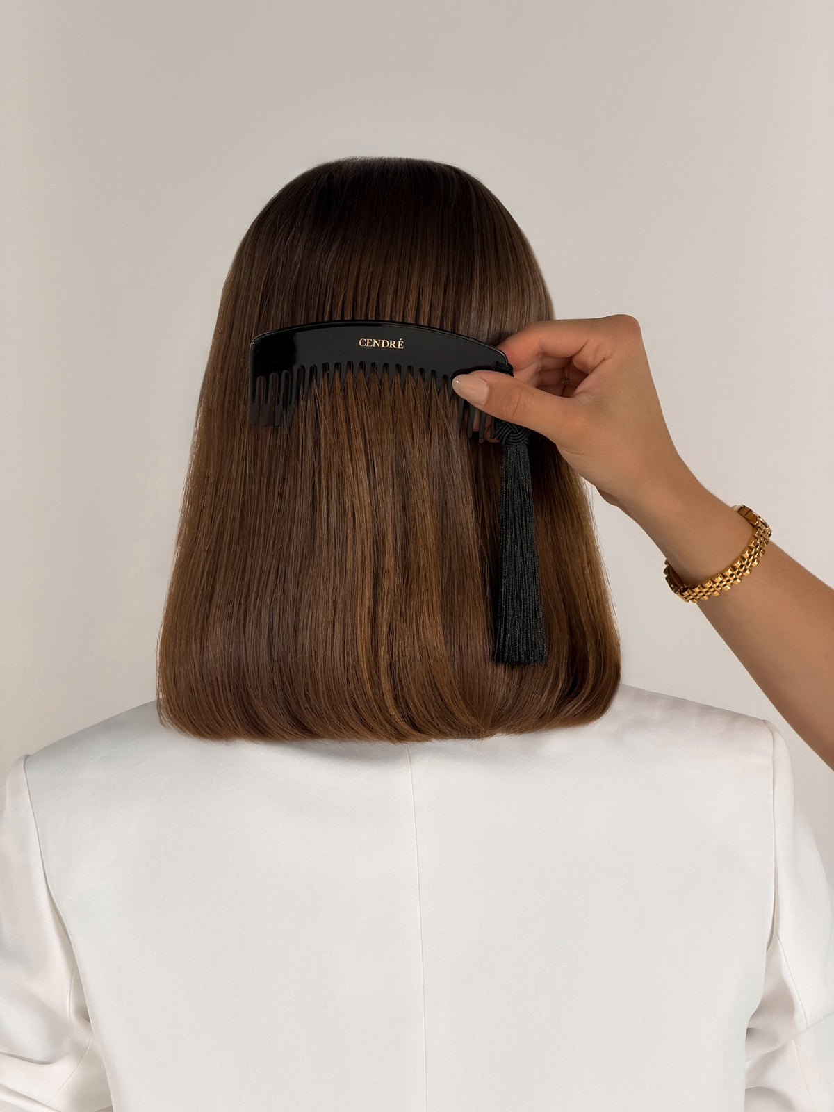 Cendré Tassel Comb