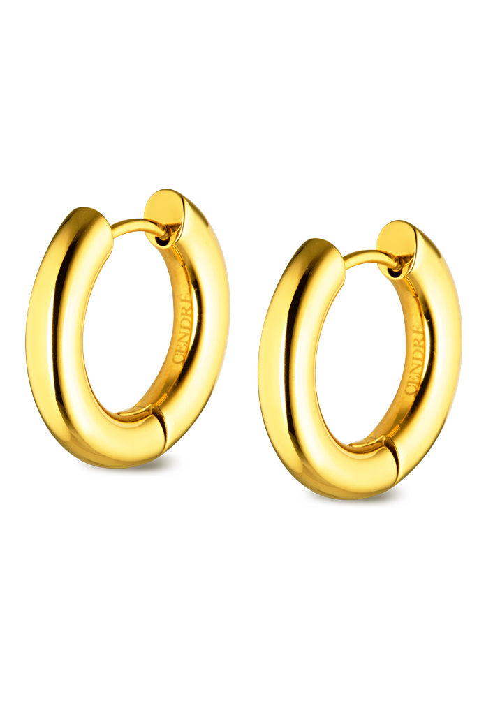 Rogue Huggie Earrings | Gold