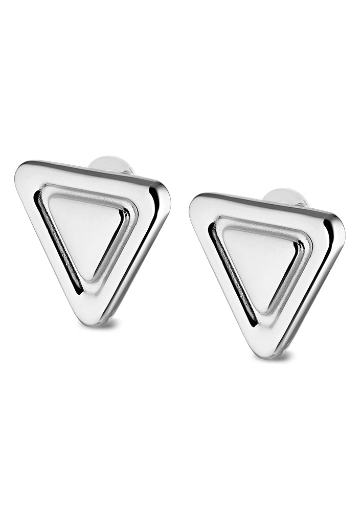 Louvre Earrings | Silver