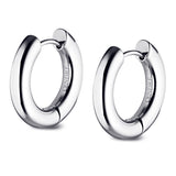 Rogue Huggie Earrings | Silver