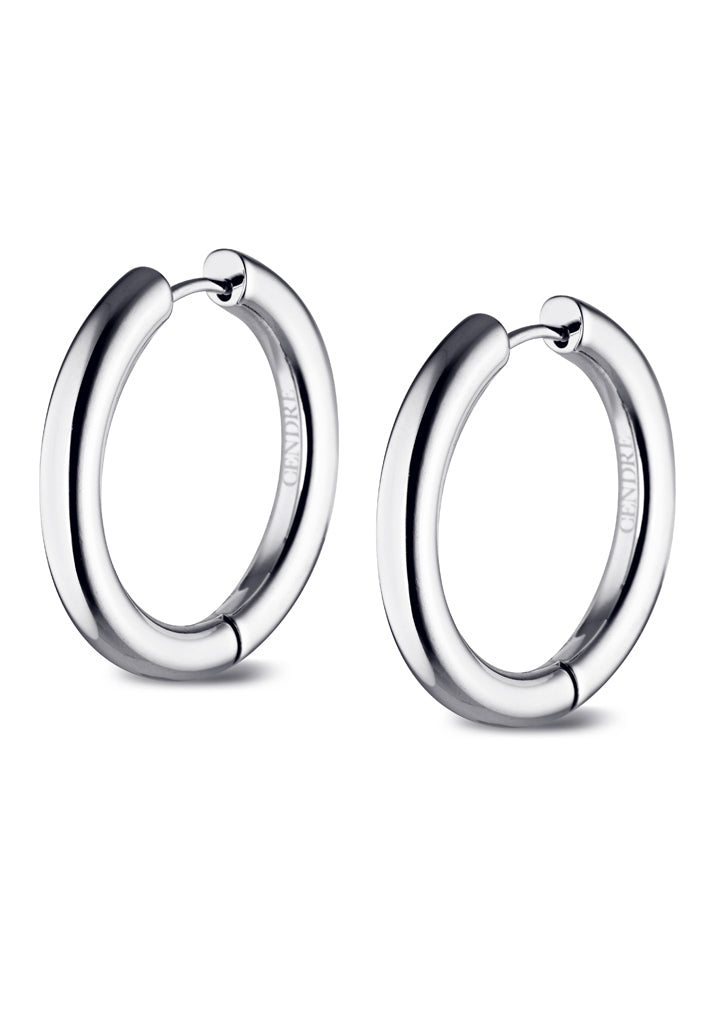 Rhode Huggie Earrings | Silver