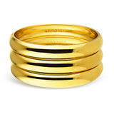 Odeon Bangle Set | Gold