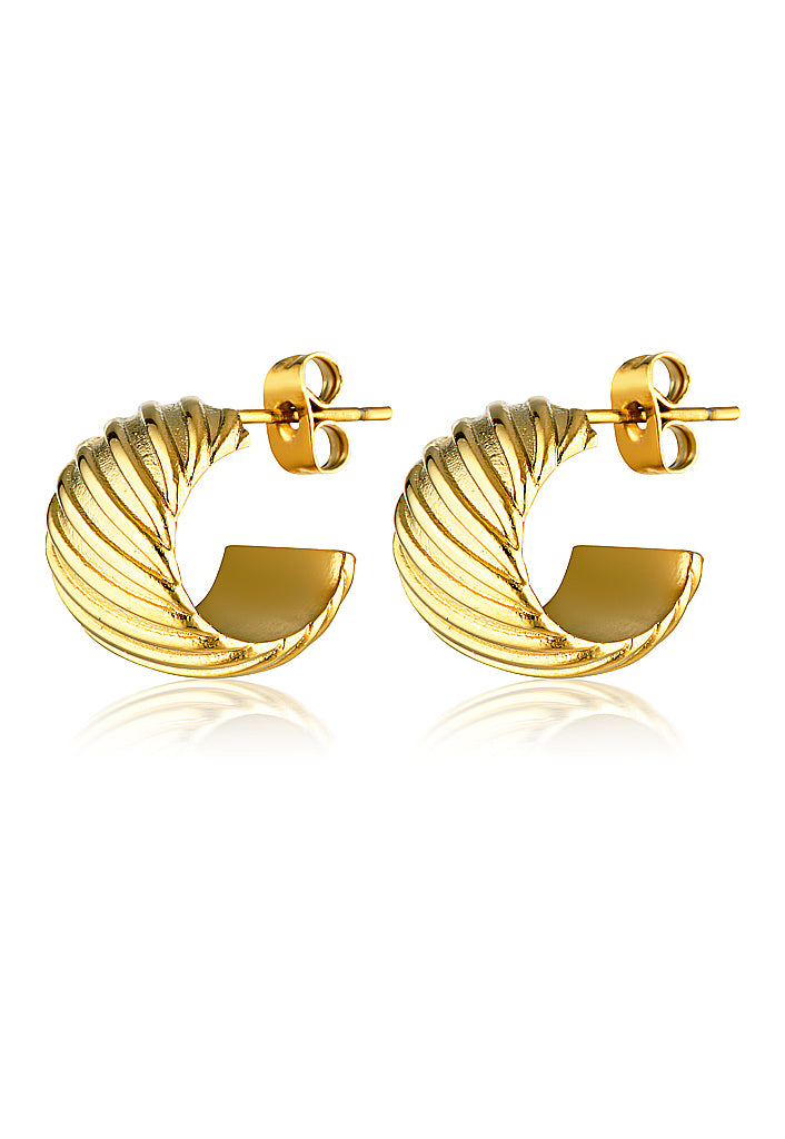 Poppi Hoop Earrings | Gold
