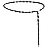 Enid Belt/Necklace | Black