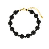 Constance Bracelet | Black Agate