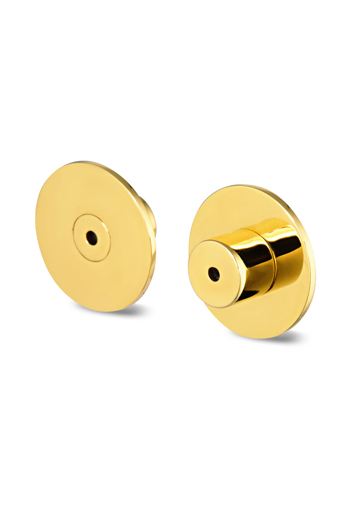 Custom Instant-Lift Earring Backings | Gold