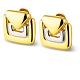 Hosk Earrings | Two-Tone