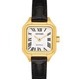 Hugo Watch | White | Black Croc