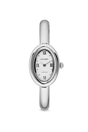 Kate Watch | White | Silver – CENDRÉ