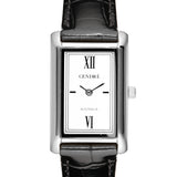 Kelly Watch | Silver | Black Croc