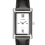 Kelly Watch | Silver | Smooth Black