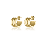 Liv Hoops Earrings | 14K Gold