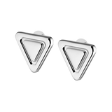 Louvre Earrings | Silver