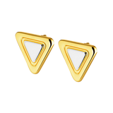 Louvre Earrings | Two-Tone