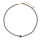 Madison Necklace | Black