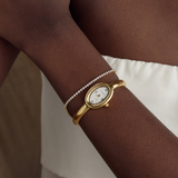 Tabitha Baby Tennis Bracelet | Gold