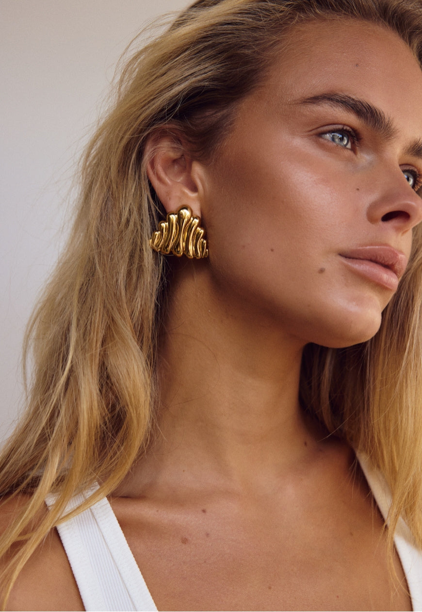 Harlowe Earrings | 18K Gold