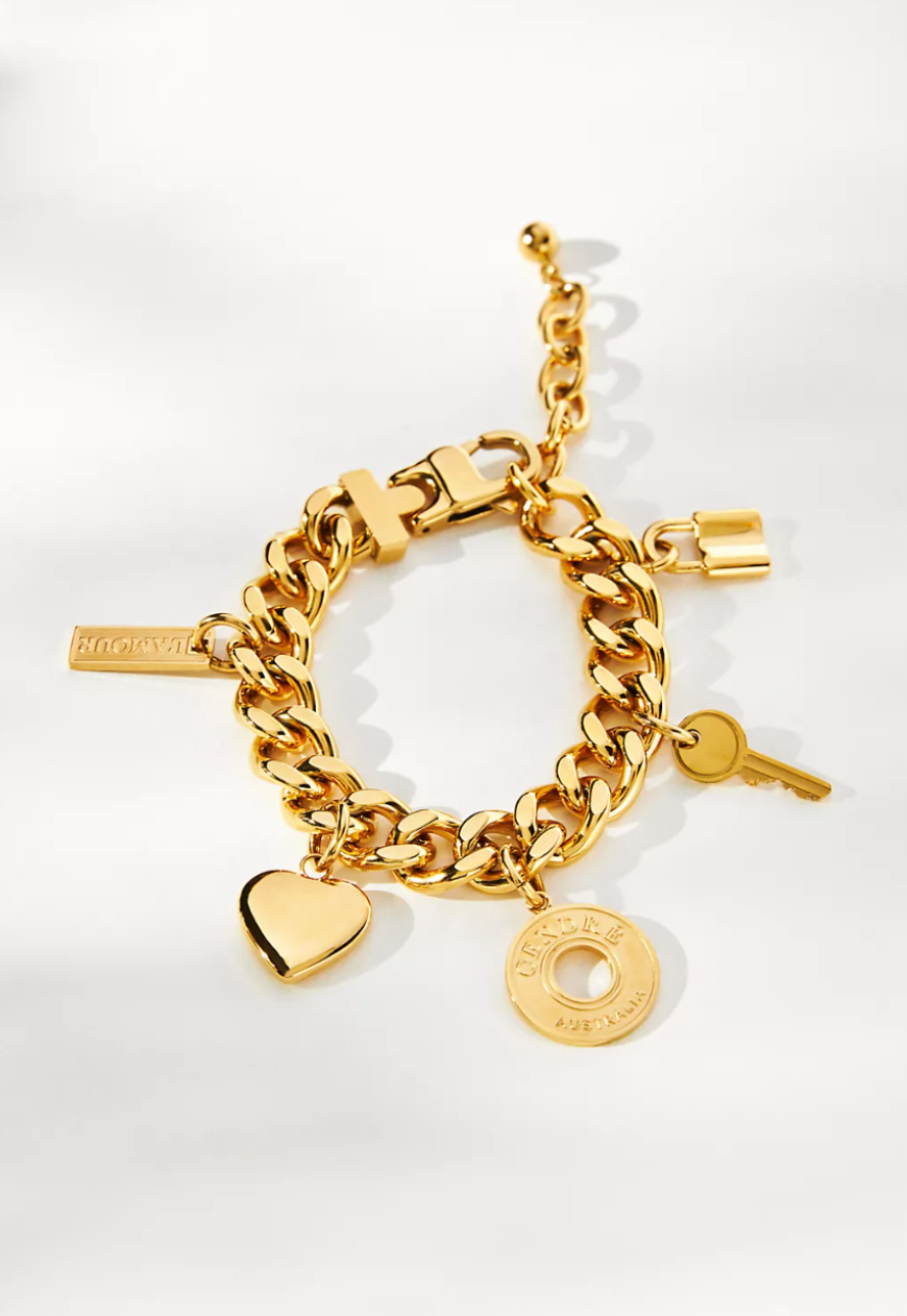 Pont Des Charm Bracelet | Gold