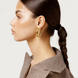 Kiki Hoop Earrings | Gold