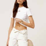 Kelly Watch | White | 14K Gold