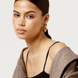 Kiki Hoop Earrings | Gold