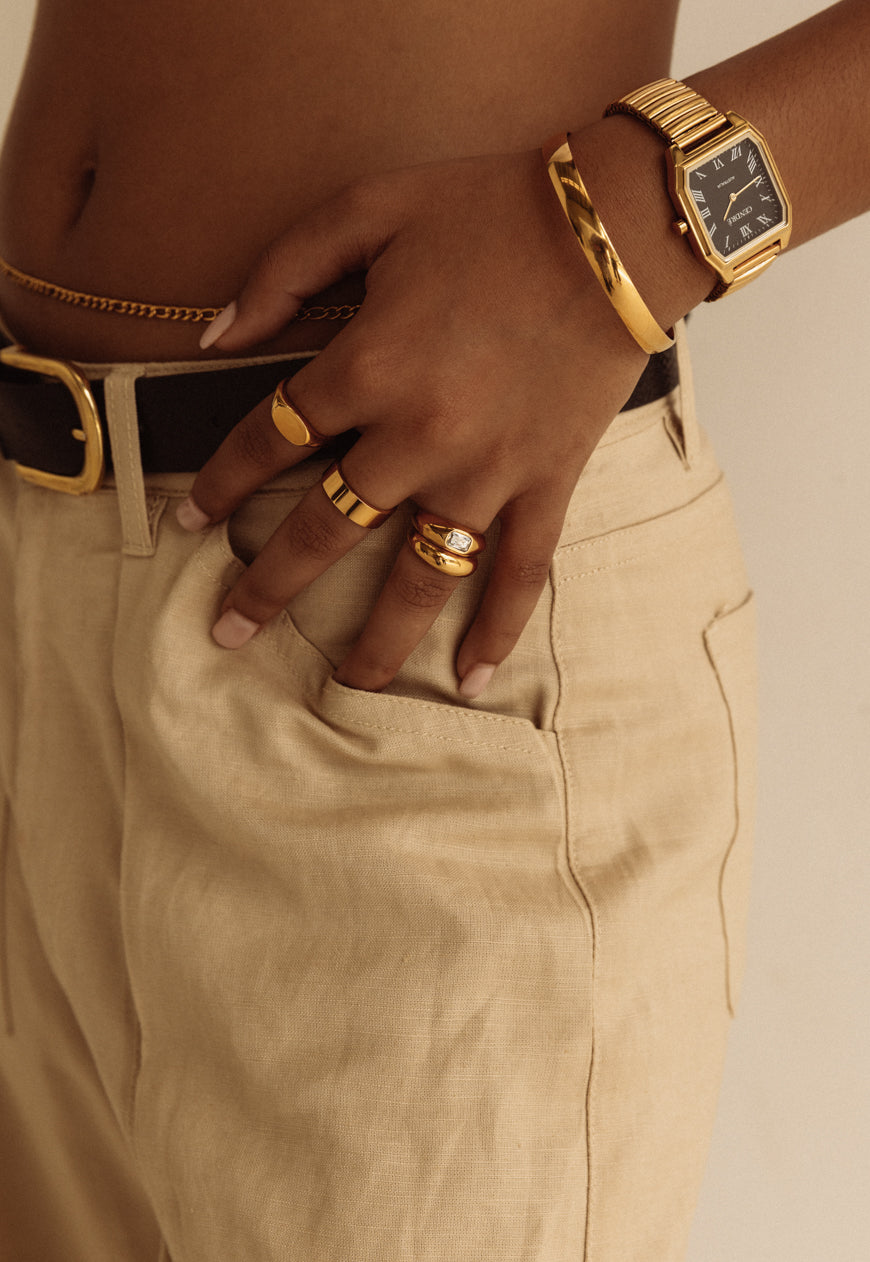 Hendrix Bangle Bracelet | Gold