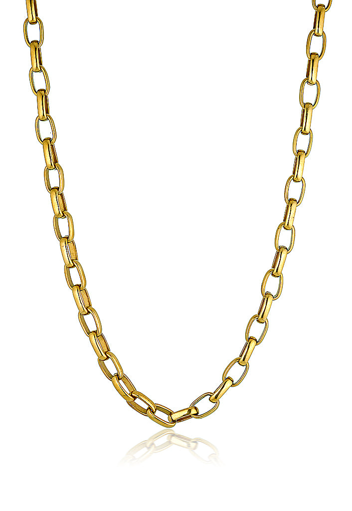 Violeta Link Necklace | Gold