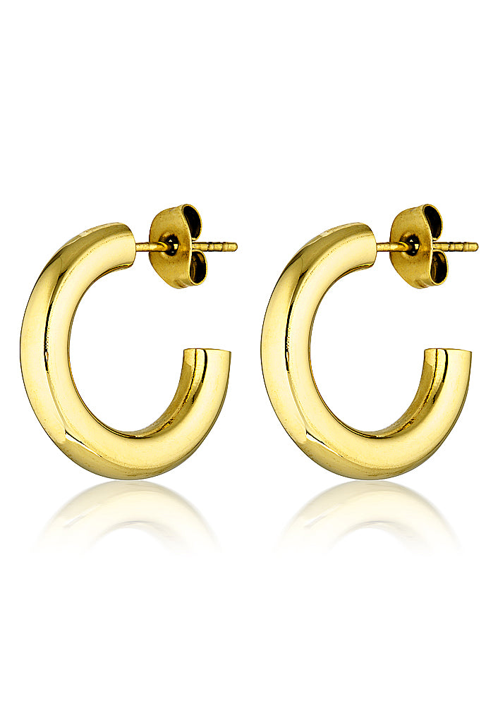 Farrah Hoop Earrings | Gold