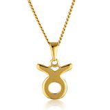 Star Sign Necklace | Gold