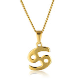 Star Sign Necklace | Gold