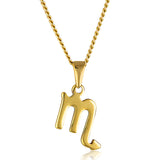 Star Sign Necklace | Gold