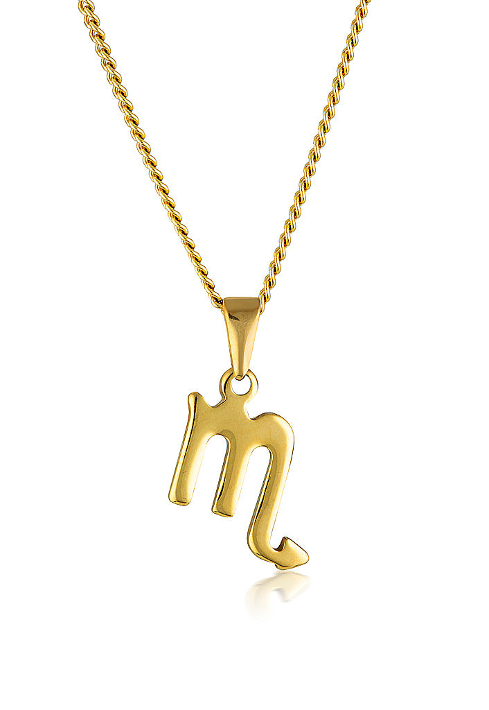 Star Sign Necklace | Gold