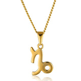 Star Sign Necklace | Gold