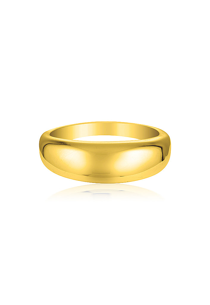 Pia Dome Ring | Gold