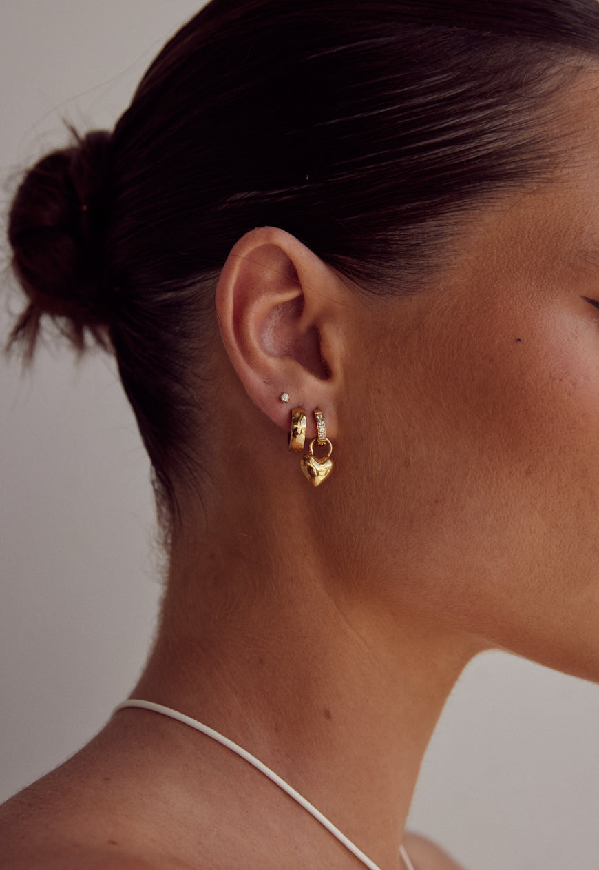 Yael Stud Earrings | Gold