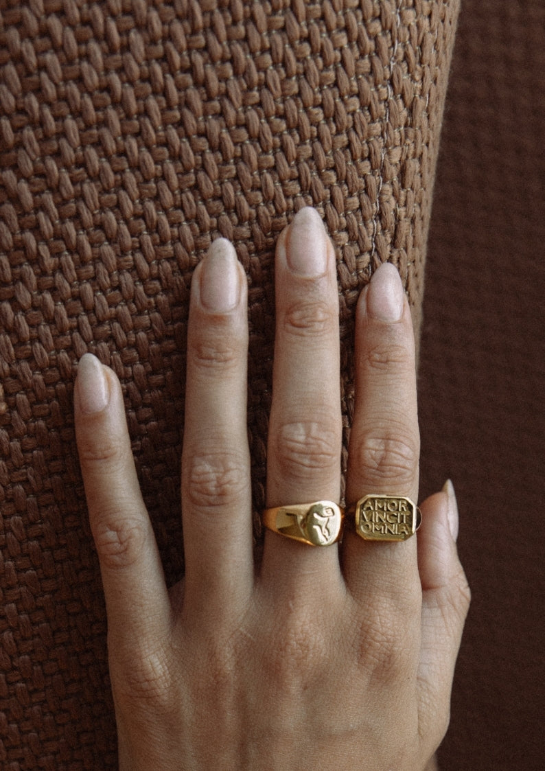 Love Conquers All Ring | Gold